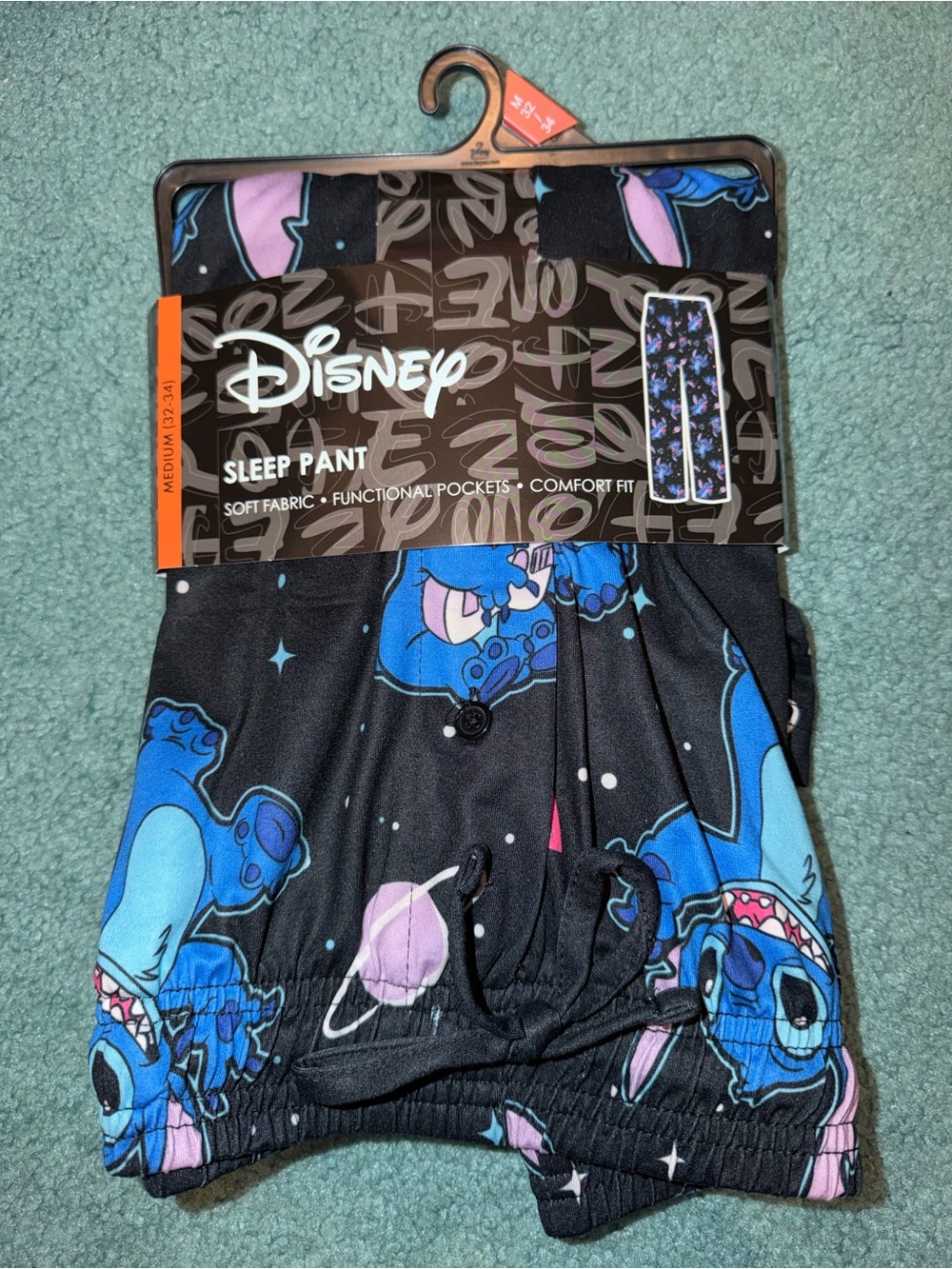Men’s Disney Stitch Sleep Pants!